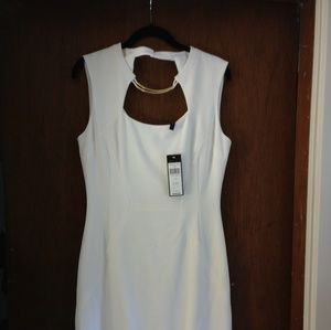 BCBG maz azria white Clara dress orig $248